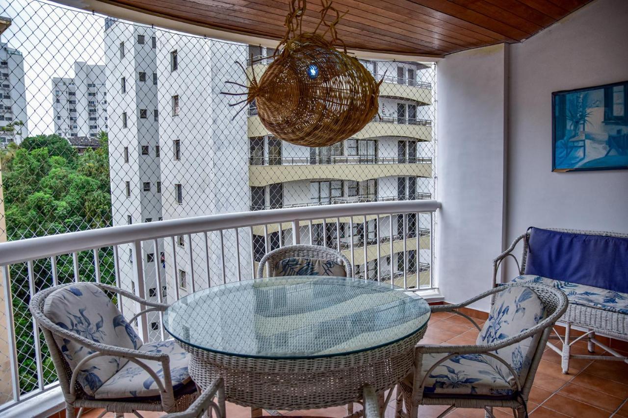 Flat C Varanda Na Praia De Pitangueiras-Guaruja Sp Apartman Kültér fotó