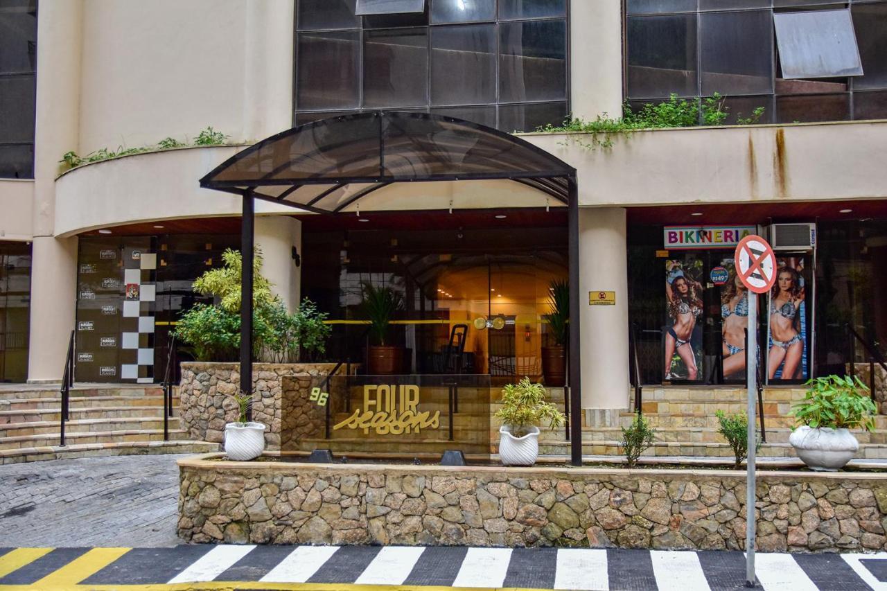 Flat C Varanda Na Praia De Pitangueiras-Guaruja Sp Apartman Kültér fotó